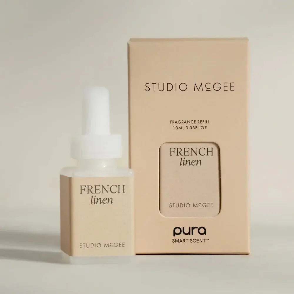 Pura Smart Home Fragrance Refills 4 Pack LAFCO Pine French Linen Caramel Clove